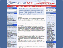 Tablet Screenshot of blog.datadev.com